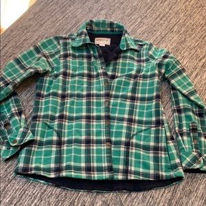 Plaid Orvis Shirt Jacket